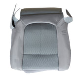 Driver Side Bottom Seat Cover Gray Cloth for 2011-2014 Ford F-150