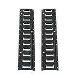 E-Track Tie Down Rail 2 ft 2 Pack Powder Coated Steel