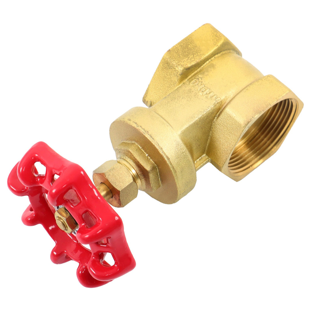 1-1/2 Inch NPT Brass Gate Valve DN40 200 PSI