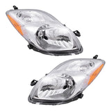Headlight For 2009-2011 Yaris Hatchback Set 8113052B50 TO2519123 6221-0042LR - product image
