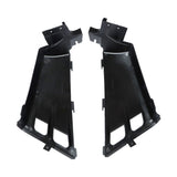 Black Radiator Cover and Gas Tank Side Cover Set for 1987-2006 Yamaha Banshee 350