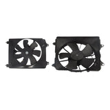 Radiator and Condenser Cooling Fan Pair for 2006-2011 Honda Civic 1.8L HO3117100 – product image