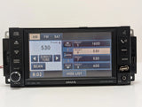 07-13 Chrysler Jeep Dodge 6 Disc DVD MP3 Satellite CD Radio P05064244AK REN OEM - product image