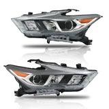LED Headlight Pair for 2016-2018 Nissan Maxima 26010-4RF4B 26060-4RF4B