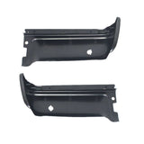 Steel Rear Bumper End Caps Pair for 2009-2014 Ford F-150