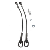 Set of Lift Gate Tailgate Cables with Hardware Kit for Nissan Frontier 98-04 Truck 4443-0021S - product image