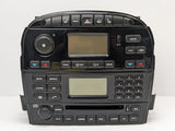 2004-2007 Jaguar XJ8 Radio CD Player and Climate Control Panel 2W93-18B876-AJ OEM - product image