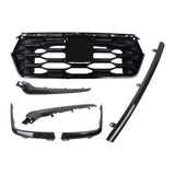 Front Center Grille with Molding Trim for 2023-2025 Honda Pilot 71107T90A10