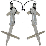 Window Regulator with Motor For 1993-2002 Camaro Front Set 10305685 GM1351149 1552-0049LR - product image