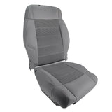 Front Seat Cover Set Gray for 2007-2010 Jeep Wrangler