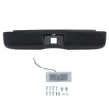 Rear Bumper Roll Pan with LED License Light for 2007-2013 Chevrolet Silverado 1500