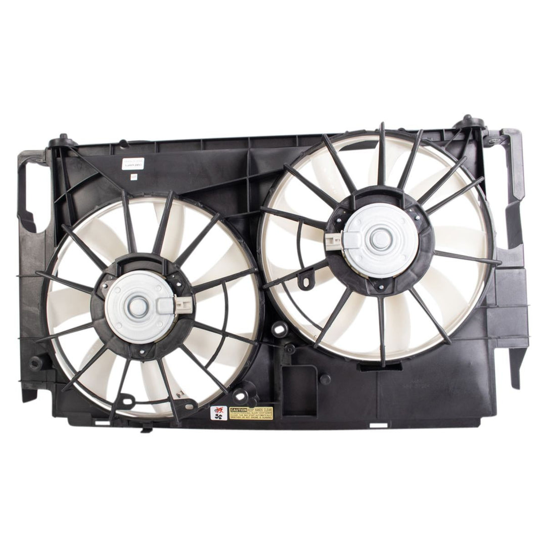 Dual Radiator and Condenser Fan Assembly for 2013-2017 Toyota RAV4