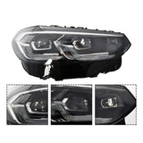 Passenger Full LED Headlight for 2022-2023 BMW X3 X4 LE20F6456 – product image