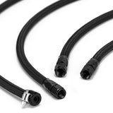 4AN Steam Vent Hose Kit Coolant Crossover for GM LS1 LS2 LS6 LM7 LSX OFK14-BK