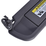 Left Driver Side Sun Visor Dark Gray for 2006-2011 Honda Civic 83280-SNA-A01ZA