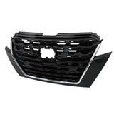 Front Bumper Grille Black for 2021-2023 Nissan Kicks