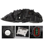 Passenger LED Projector Headlight without AFS for 2017-2022 Infiniti Q60 EBAY-377481289421 – product image 3