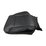 Driver Bottom Seat Cover Perforated Black for 2016-2019 Chevrolet Silverado Tahoe GMC Sierra