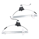 Rear Power Window Regulators with Motor Pair for 2004-2015 Nissan Titan 2005-2015 Armada 748-980