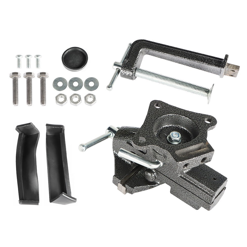 3.3 Inch Dual Purpose Bench Vise with Clamp