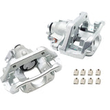 Rear Brake Caliper Pair with Brackets for 2011-2014 Ford Edge 2011-2015 Lincoln MKX 18B5298 18B5299