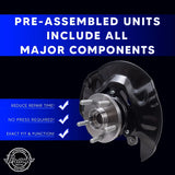 Brock Front Loaded Steering Knuckle Assembly for Corolla 6096-0003L - product image