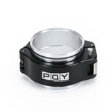 2.5 inch Aluminum Quick Release V-Band Clamp with Flanges for Intercooler Piping VCE13BK