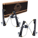 Window Regulator with Motor For 2012-2015 Cruze From 4/26/12 with 2 Pins Front Set 1552-0107LR - product image