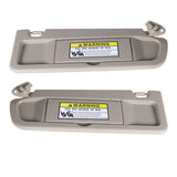 Warm Gray Sun Visor Pair for 2006-2011 Honda Civic 83280-SNA-A01ZE 83230-SNA-A01ZE