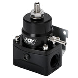 Adjustable Fuel Pressure Regulator 3-70 PSI with -8AN Feed and -6AN Return FPR86BK
