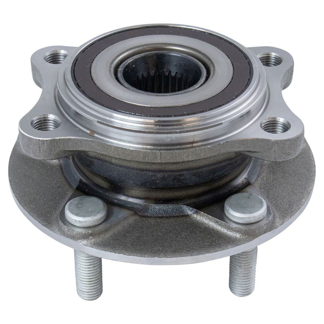Front and Rear Wheel Hub and Bearing Set for 2014-2018 Mazda 3