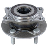 Front and Rear Wheel Hub and Bearing Set for 2014-2018 Mazda 3