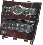 2008-2009 Infiniti EX35 G37 Dual-Zone Temperature Audio Control Panel 25810JK600 - product image