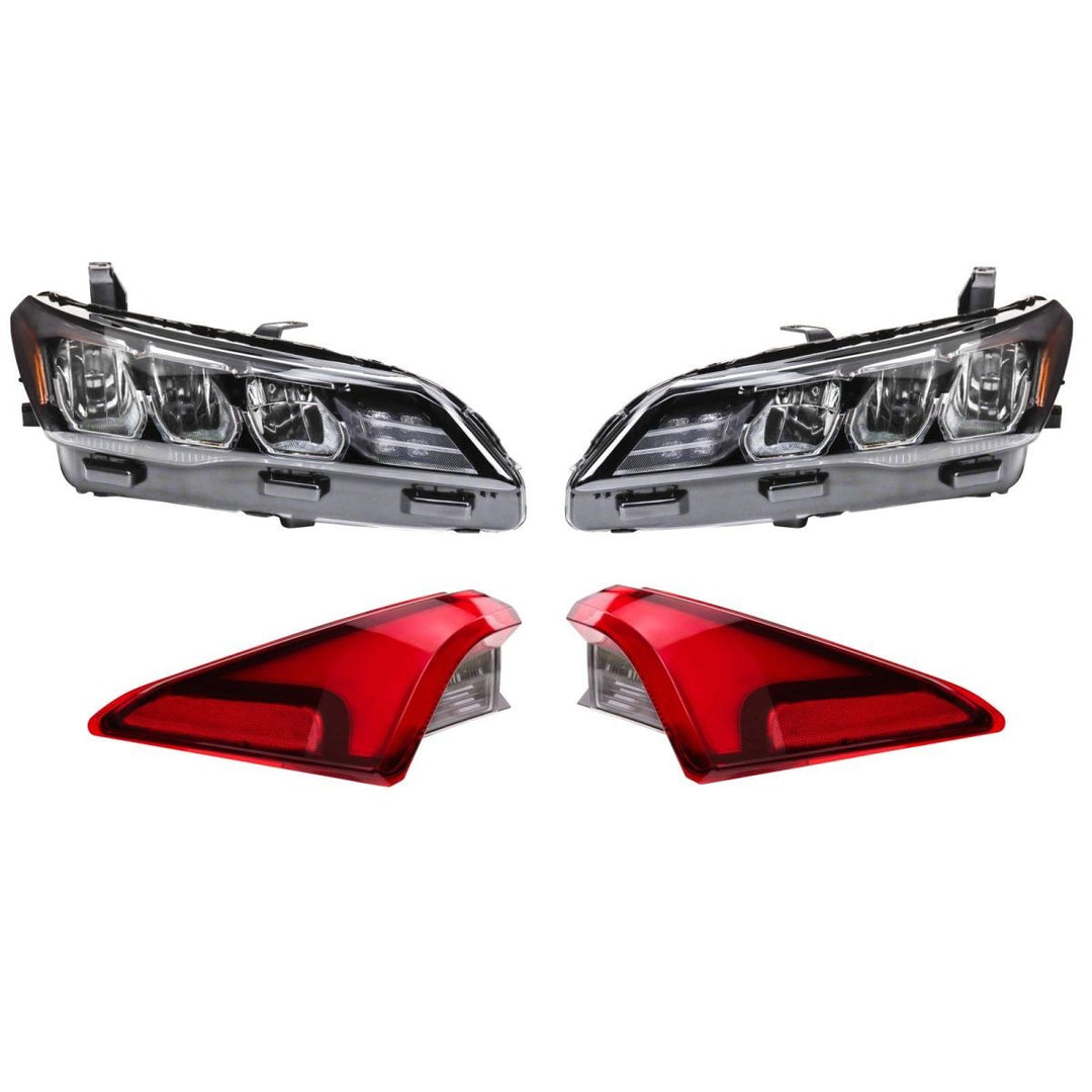 Headlight and Outer Tail Light Kit for 2019-2020 Toyota Avalon