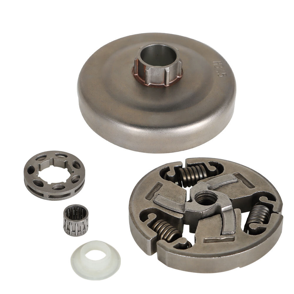 Clutch Drum and 3/8 Inch 7 Tooth Rim Sprocket Kit for Husqvarna 355 359 357XP Chainsaws