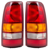 Tail Light For 1999-2002 Silverado 1500 Fleetside Set 19169018 GM2801186 1222-0014LR - product image