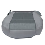 Driver Side Bottom Seat Cover Gray Cloth for 2011-2014 Ford F-150