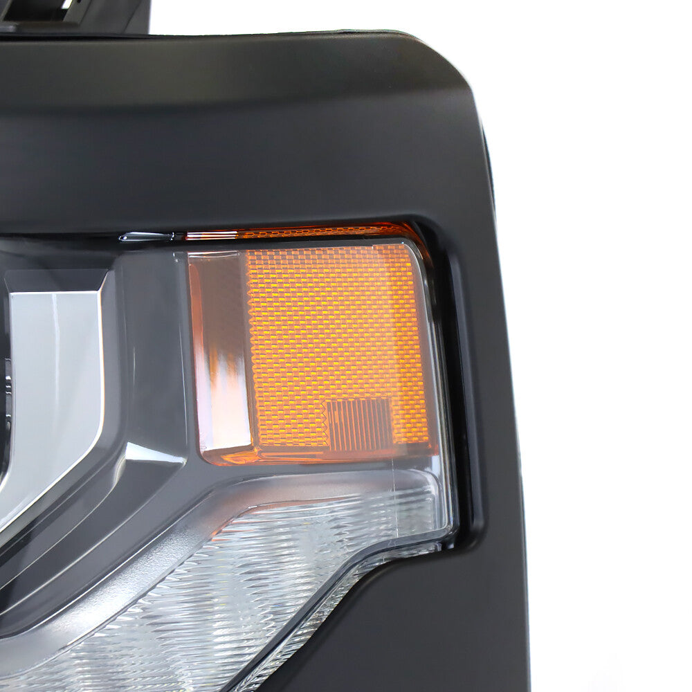Driver Side HID Headlight with LED DRL for 2016-2018 Chevrolet Silverado 1500 84388631