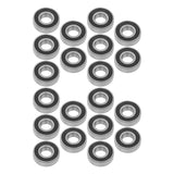 6204-2RS Sealed Deep Groove Ball Bearing 20 Pack 20x47x14mm