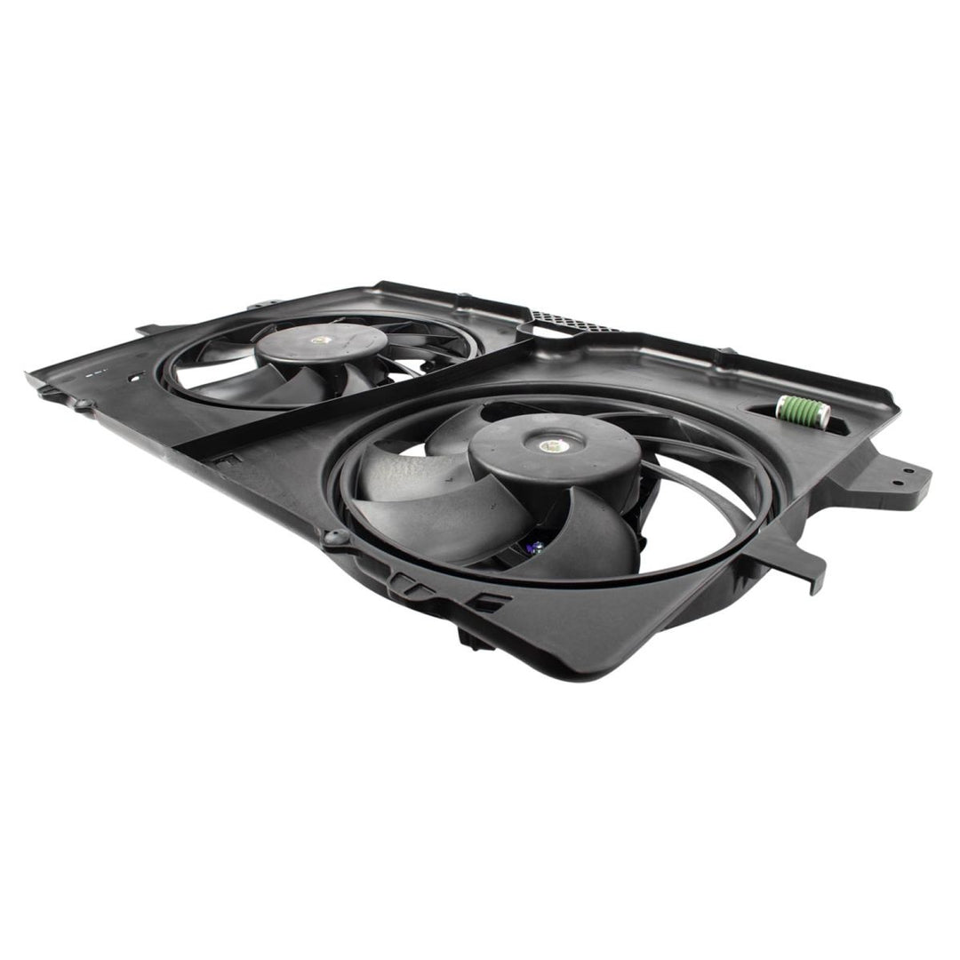 Dual Radiator and Condenser Fan Assembly for 2008-2012 Ford Escape and Mercury Mariner 2.3L, 2.5L