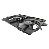 Dual Radiator and Condenser Fan Assembly for 2008-2012 Ford Escape and Mercury Mariner 2.3L, 2.5L