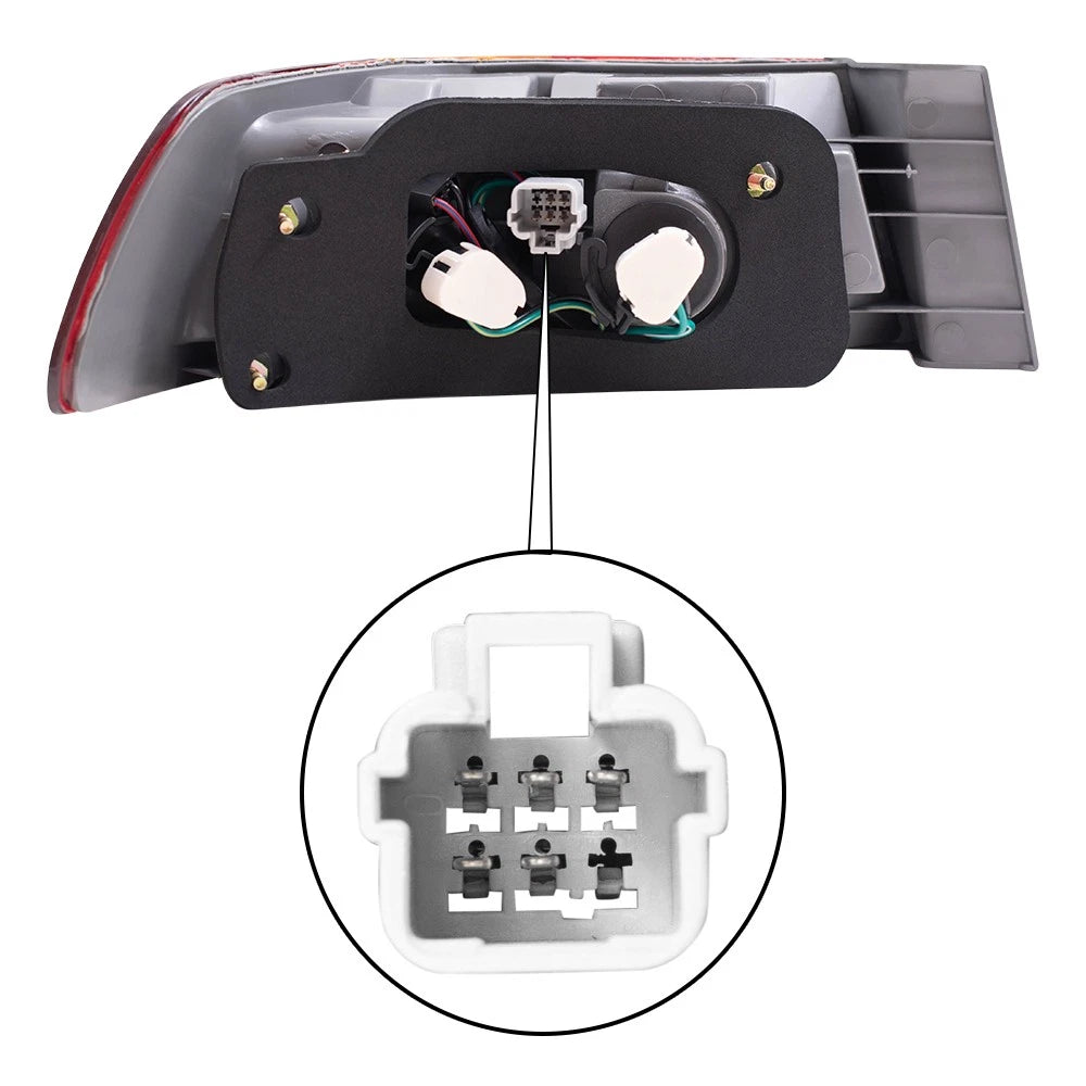 Tail Light For 1997-1999 Camry Quarter Mounted Right 81551AA010 TO2801124 6222-0047R - product image