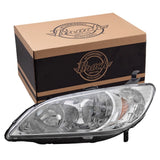 Headlight For 2004-2005 Civic Left 33151S5AA51 HO2502121 7221-0095L - product image