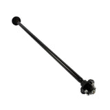 2000 lb Trailer Axle 4 on 4 in 61 in Hub Face 46 in Spring Center with U-Bolt Kit