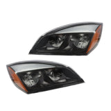 Black Full LED Headlight Assembly Pair for 2018-2024 Freightliner Cascadia A6601405002 – product image 4