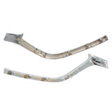Chrome Front Grille Trim Molding Set for 2017-2018 Mazda 3 MA1214106 MA1215106
