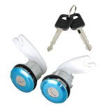 Door Lock Cylinder Set with Keys for 1996-2004 Ford F-150 F-250 Super Duty F2UZ1522050A