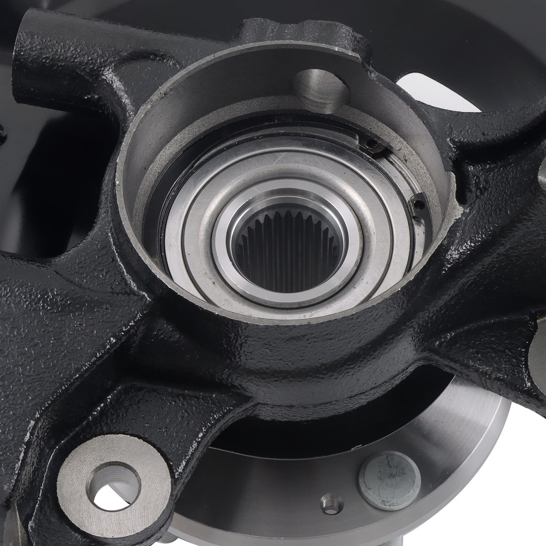 Front Steering Knuckle with Hub Bearing RH Passenger Side for 2007-2012 Hyundai Elantra 697-936