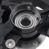 Front Steering Knuckle with Hub Bearing RH Passenger Side for 2007-2012 Hyundai Elantra 697-936