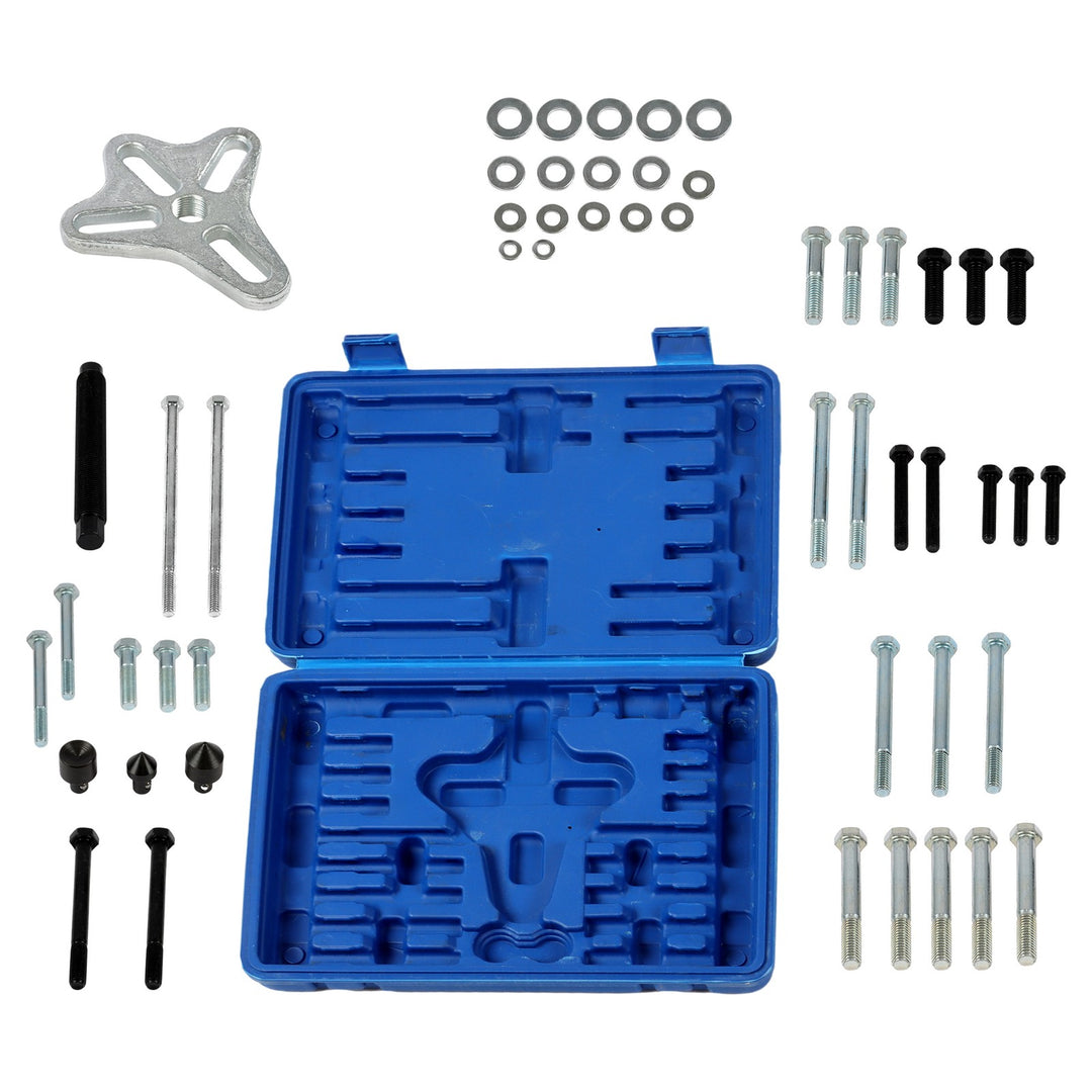 Harmonic Balancer and Steering Wheel Puller Set 46 Piece